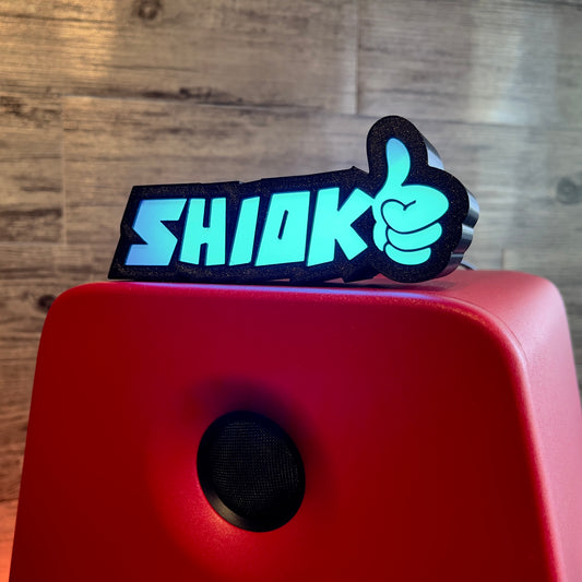 Custom Addressable RGB LED Nameplate