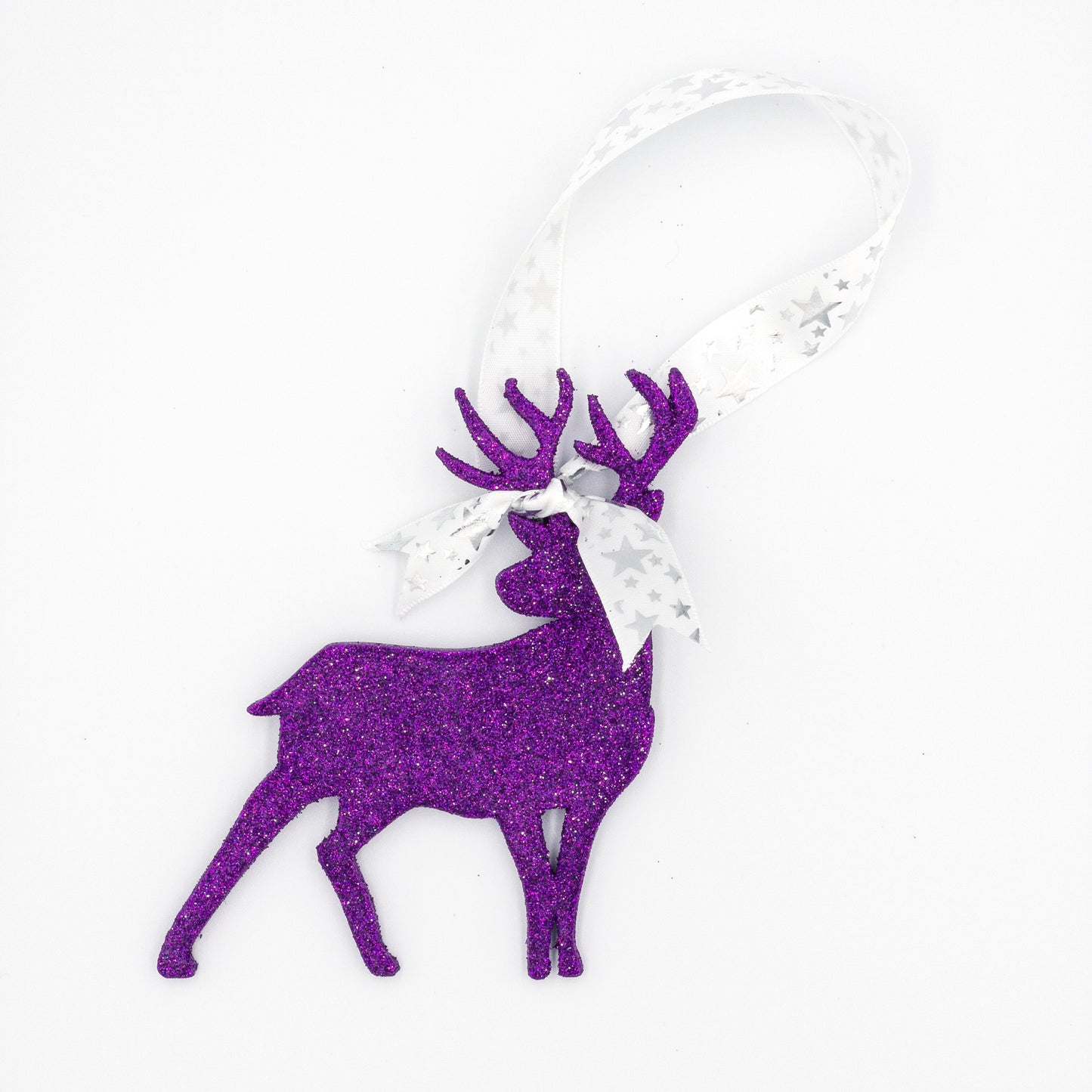 Glitter Reindeer Ornaments
