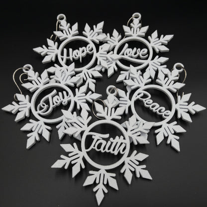 Personalised Snowflake Ornament