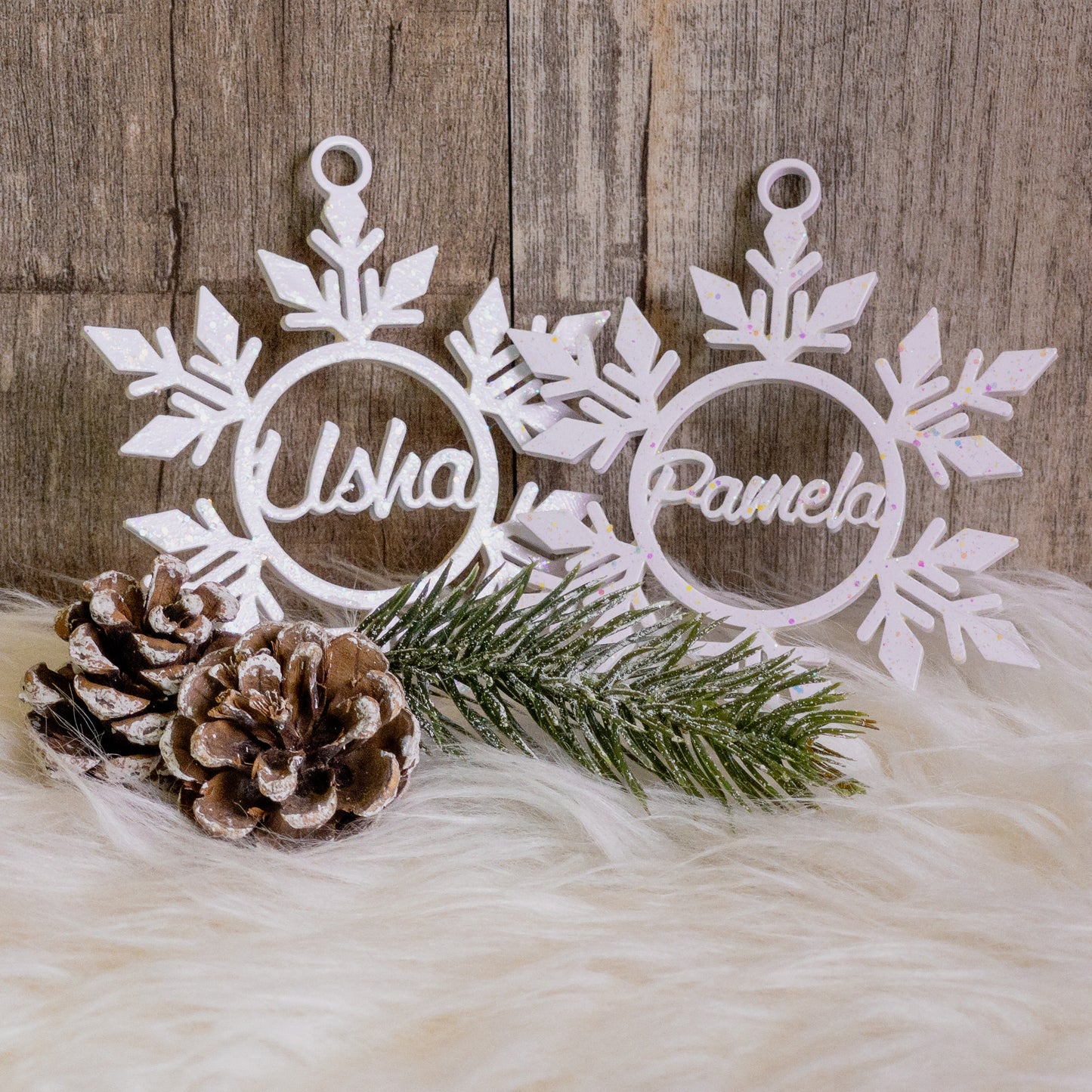 Personalised Snowflake Ornament