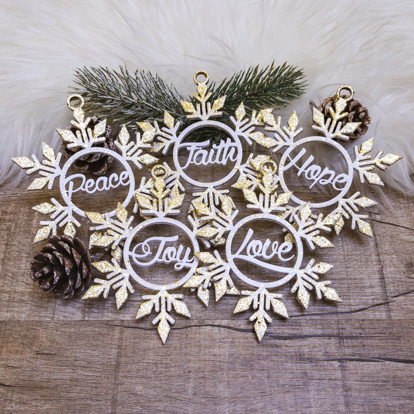 Personalised Snowflake Ornament