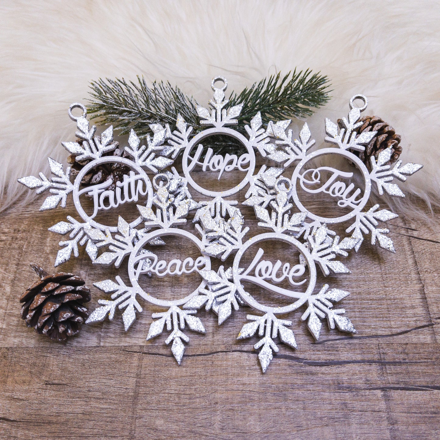 Personalised Snowflake Ornament