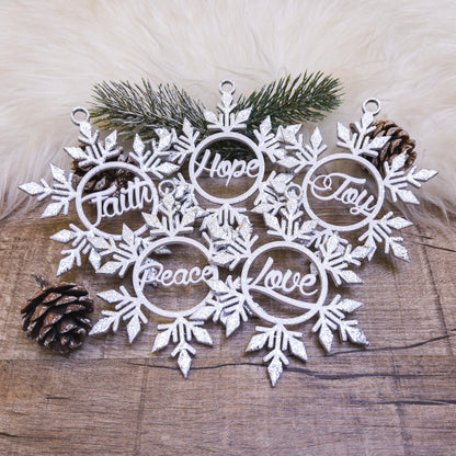 Personalised Snowflake Ornament