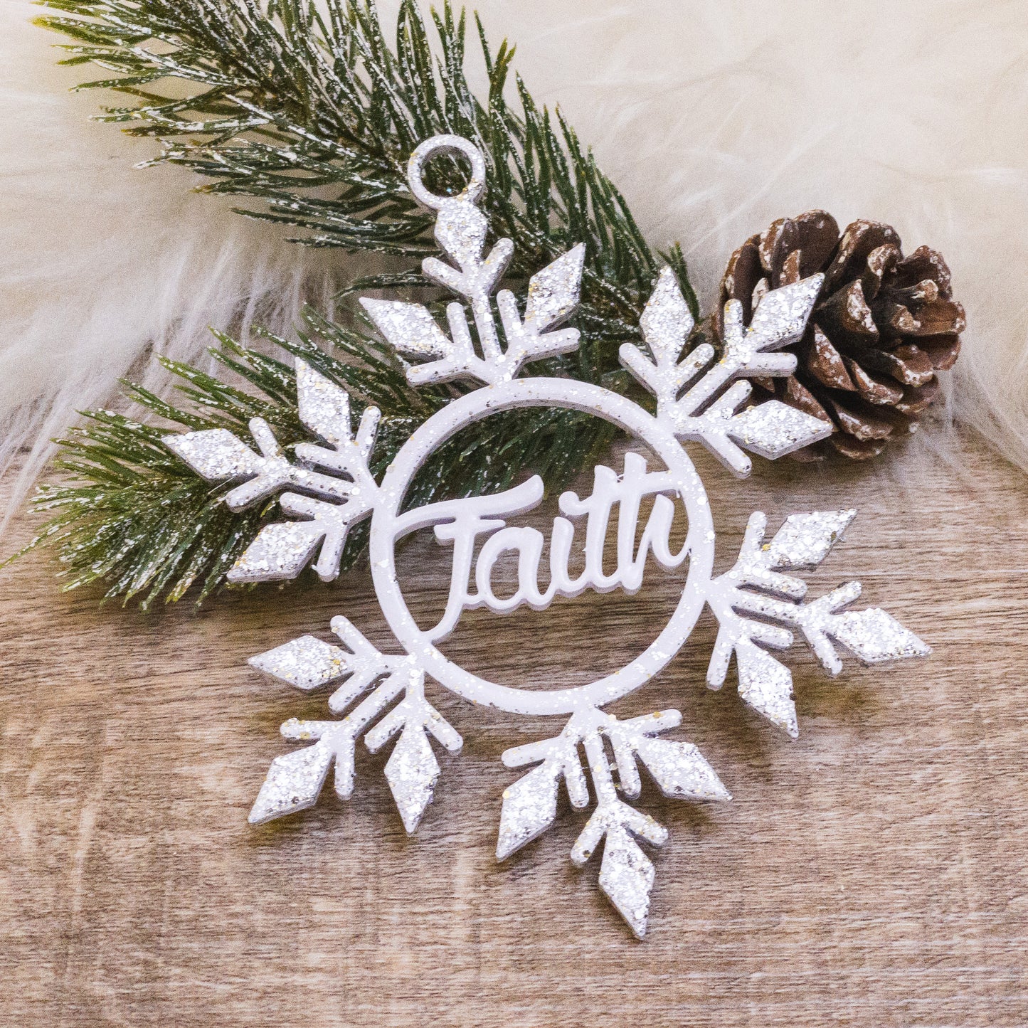 Personalised Snowflake Ornament
