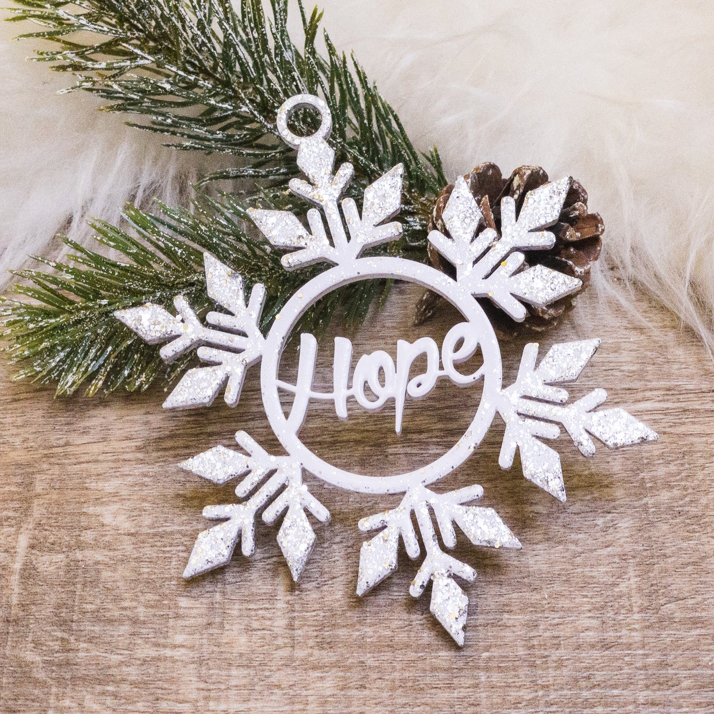 Personalised Snowflake Ornament
