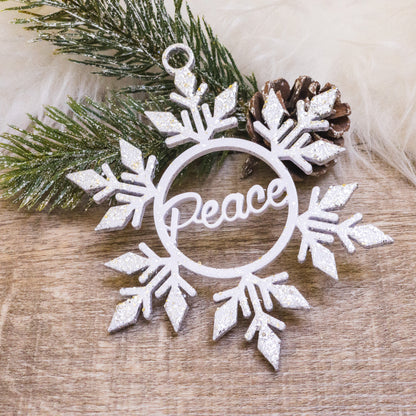 Personalised Snowflake Ornament