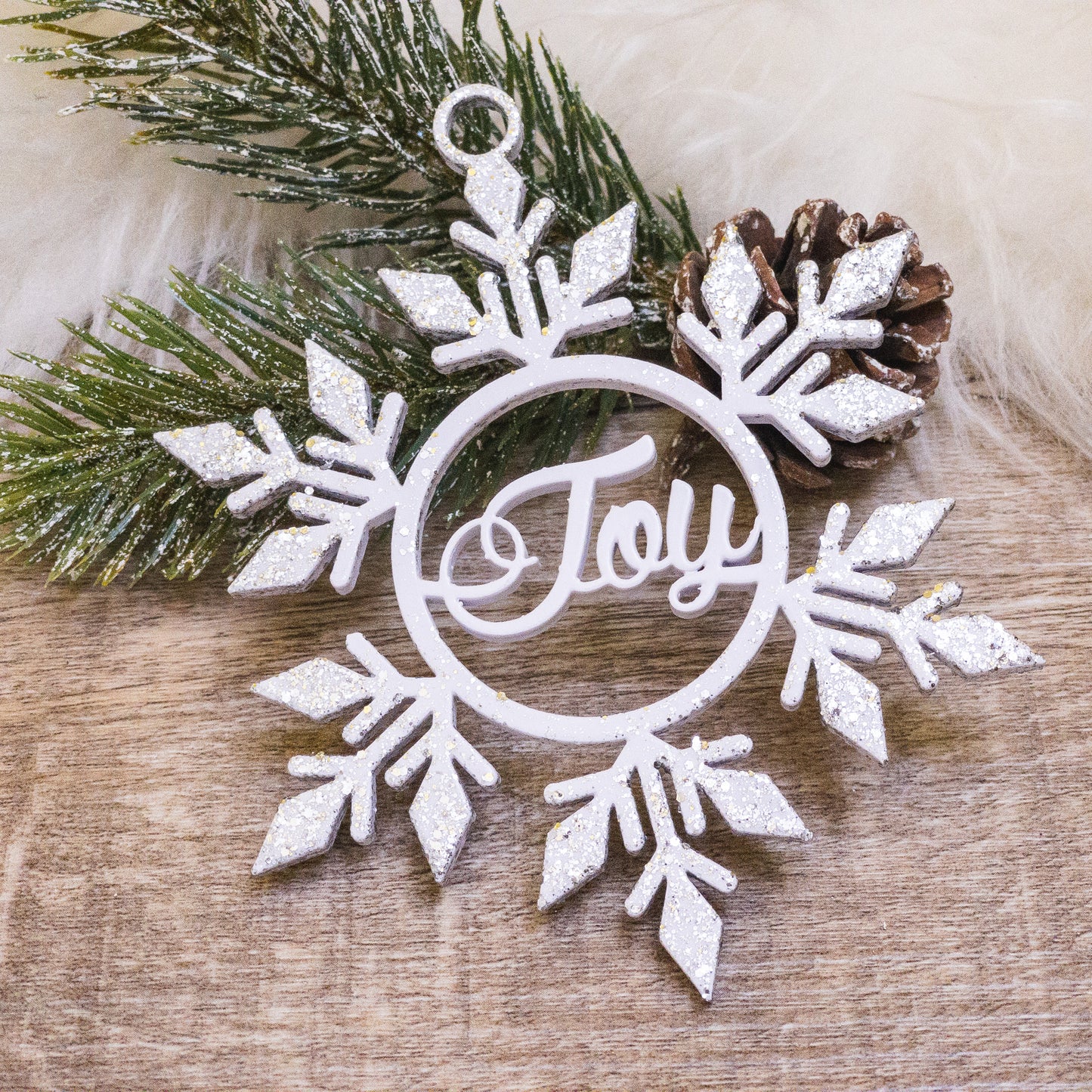 Personalised Snowflake Ornament
