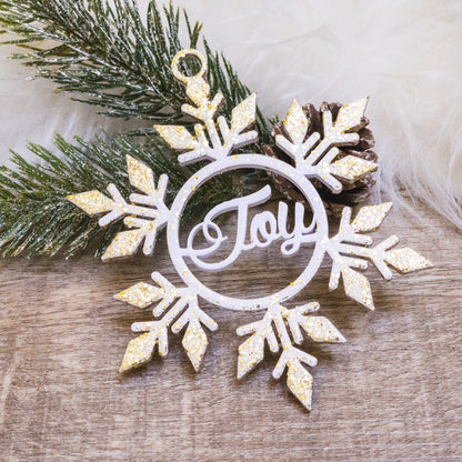 Personalised Snowflake Ornament