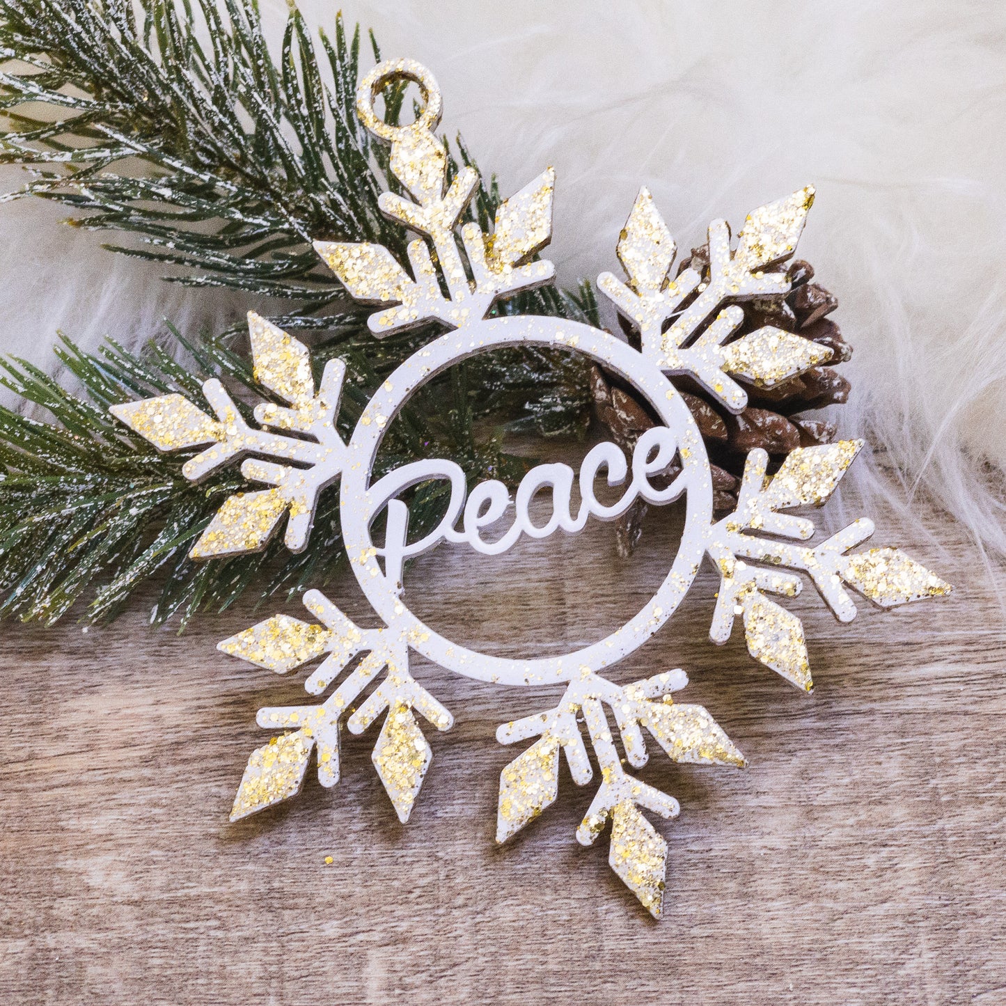 Personalised Snowflake Ornament