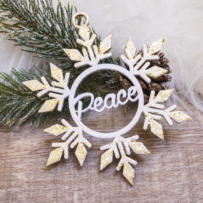 Personalised Snowflake Ornament