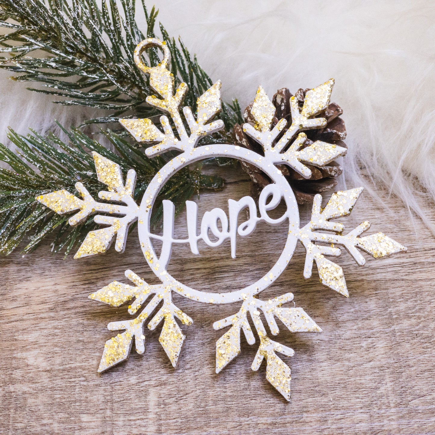 Personalised Snowflake Ornament