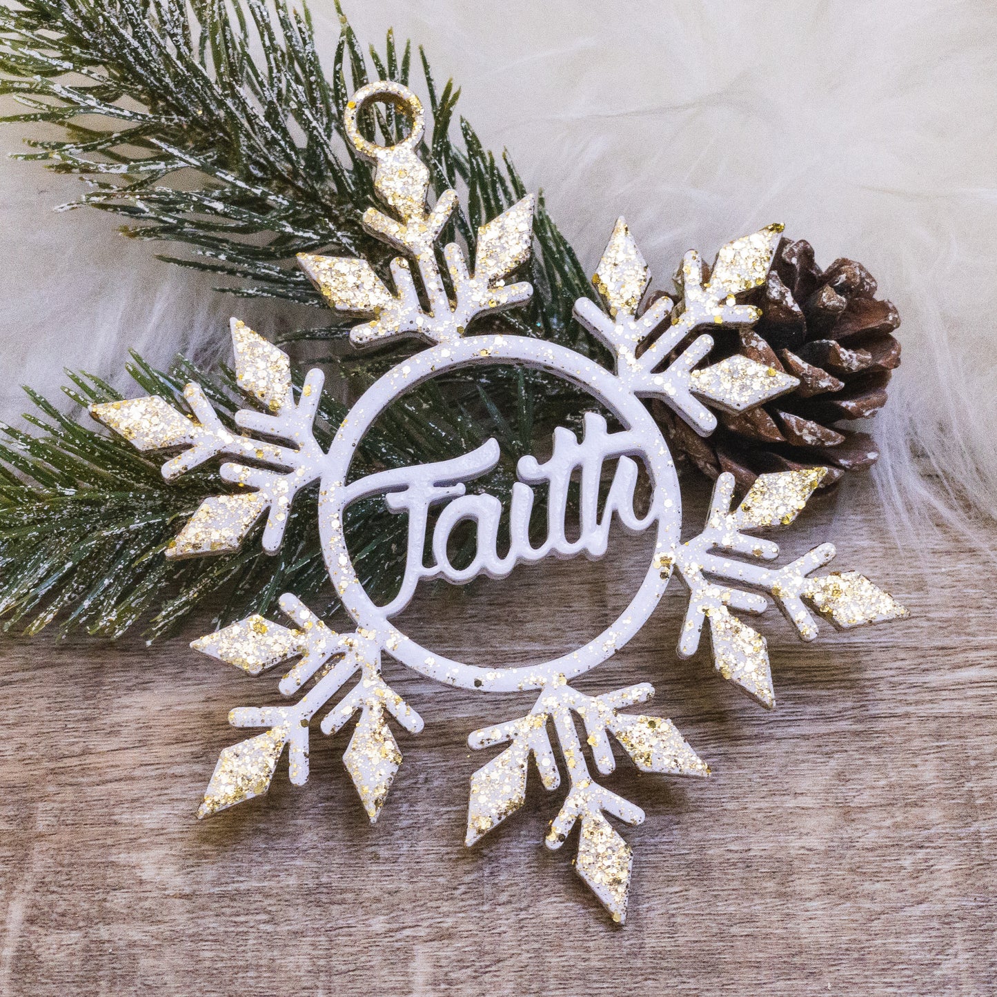 Personalised Snowflake Ornament