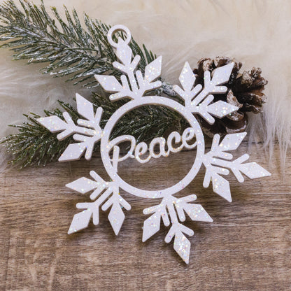 Personalised Snowflake Ornament