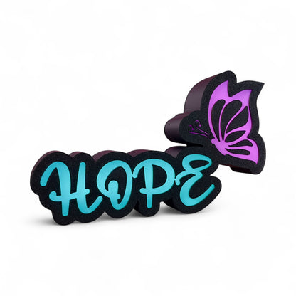 Custom Addressable RGB LED Nameplate