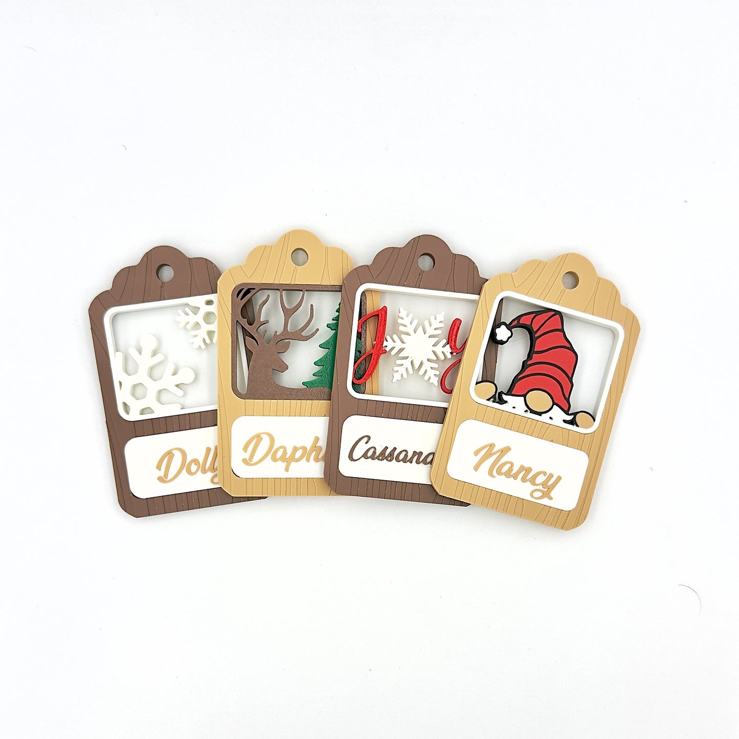 Personalised Christmas Tags