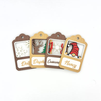 Personalised Christmas Tags