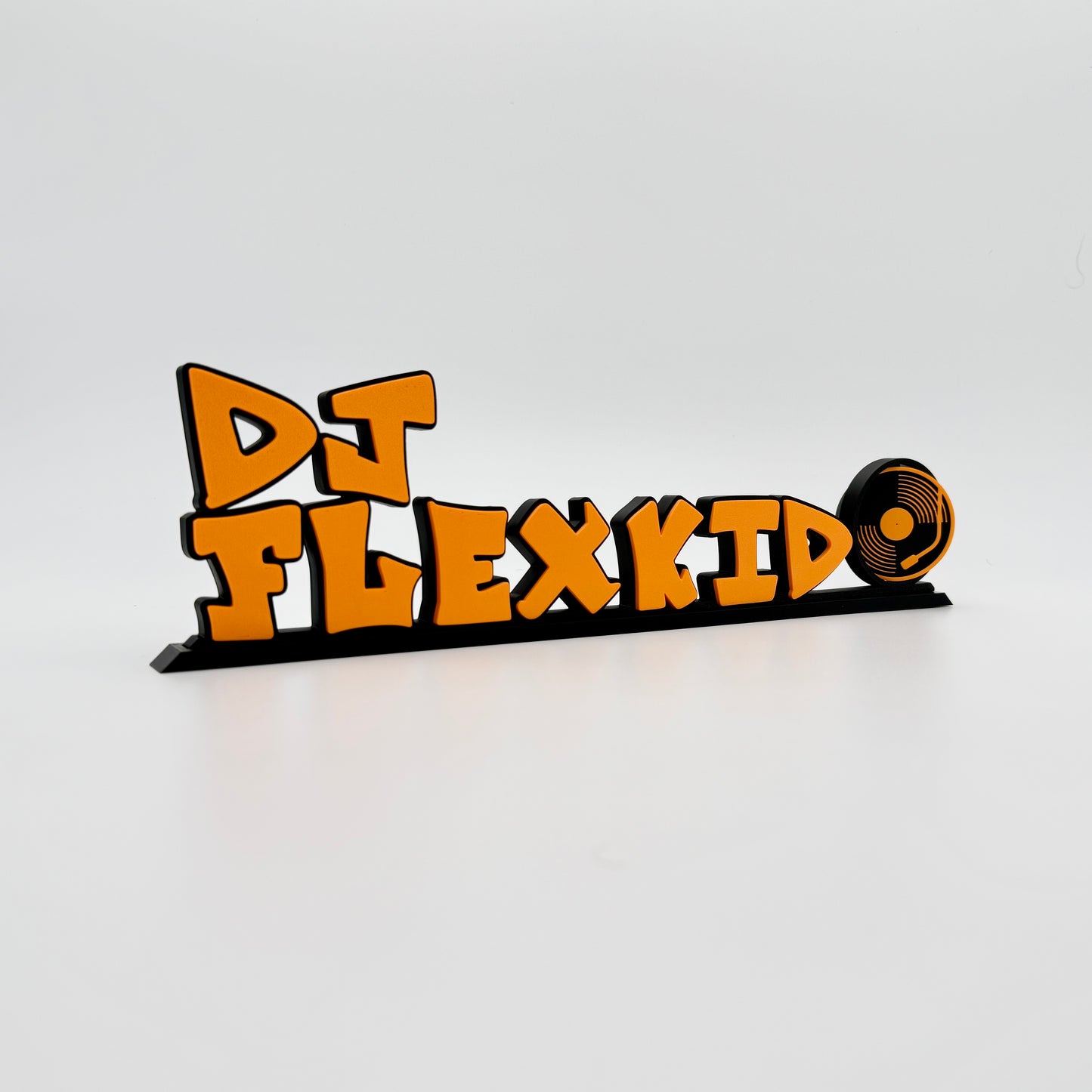 Personalised Spinner Nameplate