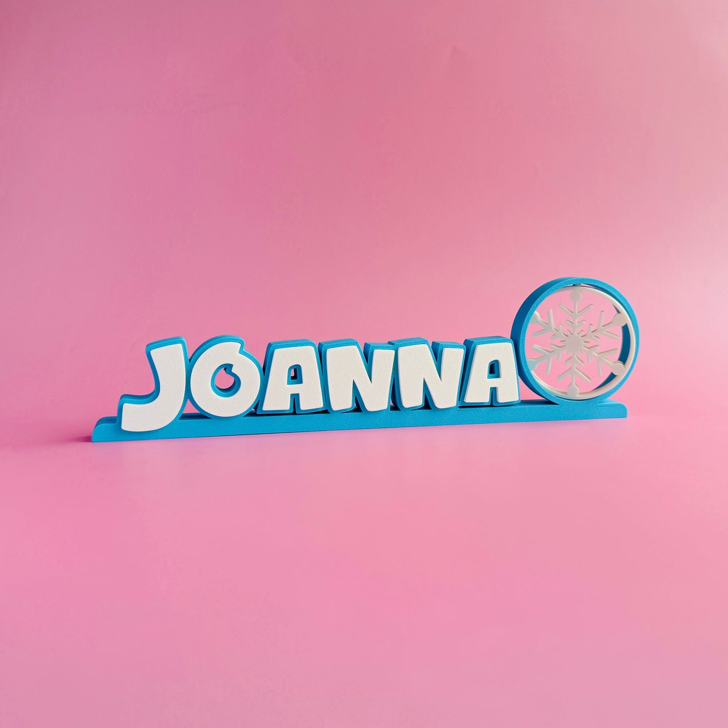 Personalised Spinner Nameplate